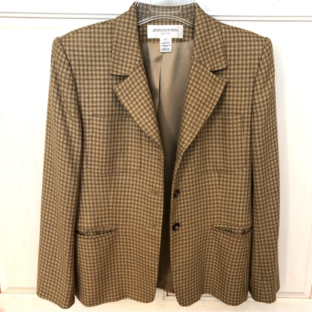 JONES NEW YORK CLASSIC JACKET SZ MP